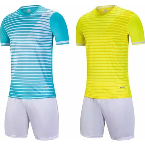 Men Children Football Jersey Tshirt+Shorts Women Kids Short Sleeve Soccer Jersey Sports Suit Gym Fitness Running Training wear