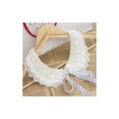 2015 New Fashion pearl jewelry detachable collar necklace Fake collars dropshiping wholesale Sweater Chain collar Jewelry