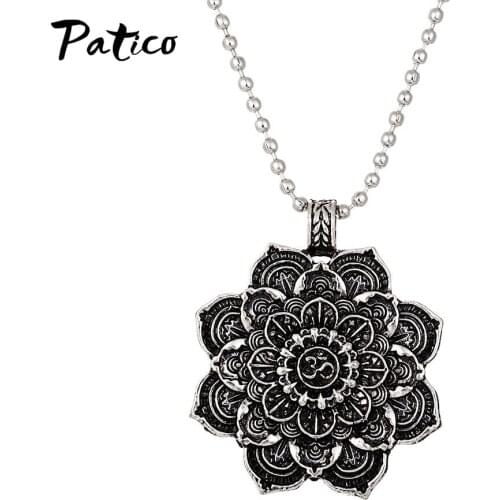 Brand New Black Bead Leather 925 Sterling Silver Pendant Necklaces Vintage Flower Crystal For Women Choker Jewelry