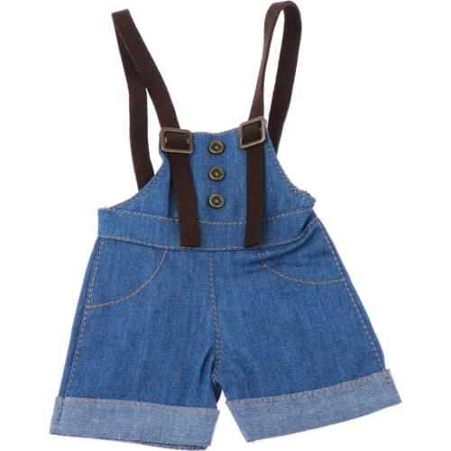 1/4 Doll Outfit Doll Suspender Trousers Pants Accessories Size Outfits