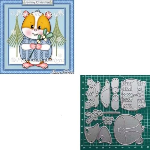 Animal Christmas Cutting Dies 2019 Embossing Paper Card Craft