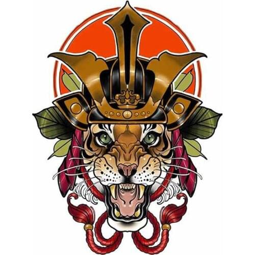 S50027# 13CM/15CM/17CM Personality PVC Decal For Samurai V3 Waterproof Car Sticker on Motorcycle Laptop Decorative Accessories