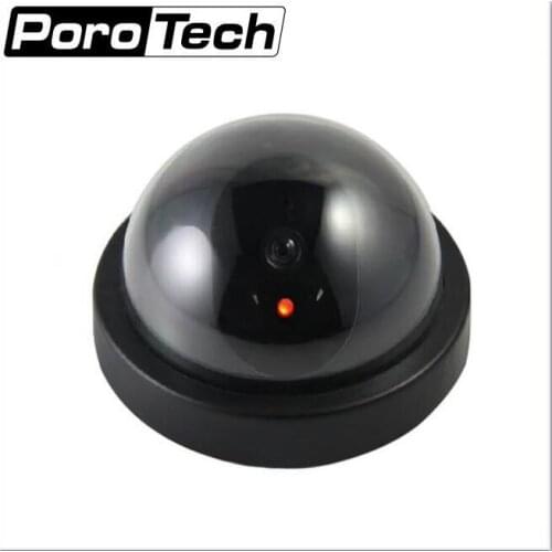 Lowest price! Free Ship 4pcs/lot set Wireless Fake Camera Dummy LED Surveillance Security Camera For Intercom Secure Protection