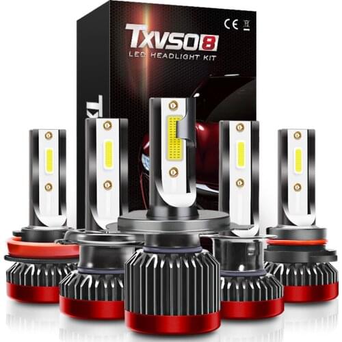 FUXUAN G2R Super Bright Car H7 LED Lamp H1 H4 H8 H9 H11 HB3 9005 HB4 9006 9012 Bulb 110W 28000LM Automobiles Headlight 6000K