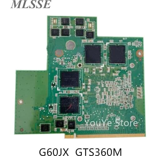 Graphics Card FOR G60JX PN 60-NYLVG1000-C11 GTS360M GTX 360M N11E-GS1-A3 DDR5 1GB MXM VGA Video Card for ASUS G60 G51JX Notebook
