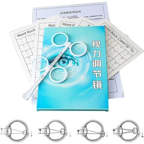 High Quality 0.50D To 4.00D Flip Lens Confirmation Test Optical Flipper Optometry Plastic