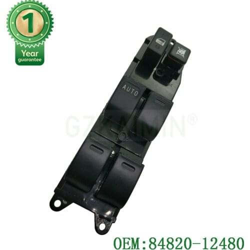High quality Window Switch For 2003-2008 for TOYOTA COROLLA Window Switch Master driver side 8482012480 84820-12480 T-0-P