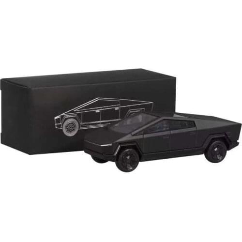 Xcartoys 1/64 Tesla Cybertruck Diecast Replica Model Car Black Special Edition