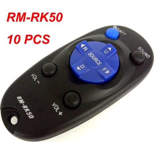 10 pcs Replacement RM-RK50 For JVC Car Audio System Wireless Remote Control Suitable For RM-RK50C RM-RK50C1 RM-RK50I RM-RK50C-P