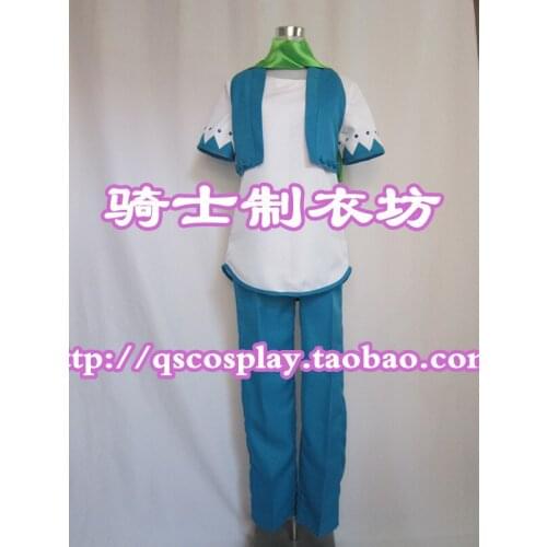 2016 Fairy Tail Happy blue cat Personification Cosplay Costume