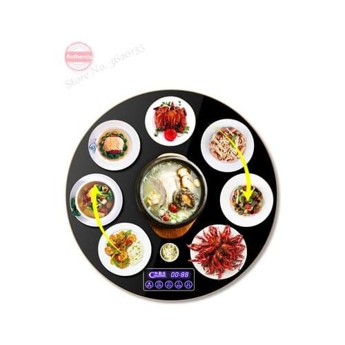 60cm Round Meal Insulation Board Household Warming Board Hot 60cm Board Heating Warming Plate for Dining Table