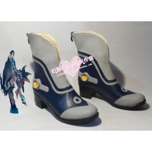 Dramatical Murder Ren Halloween Short Cosplay Shoes Boots H016