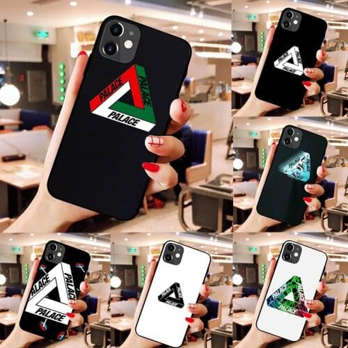 Phone case For iphone 5 5S SE 5C 6 6S 7 8 plus X XS XR 11 12 mini Pro Max 2020 black prime trend Luxury brand Design Palace