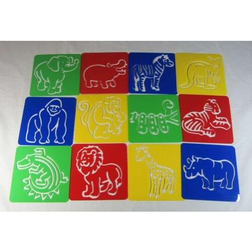 Children Puzzle Early Painting Drawing Board Sketchpad Toy Stationery Template Tools Paint Learning Notebook Unisex Plastic