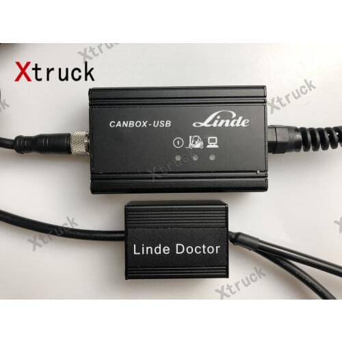 For Linde canbox Doctor LINDE pathfinder Linde forklift truck diagnostic tool LINDE Canbox USB Doctor LINDE lsg Lidos software