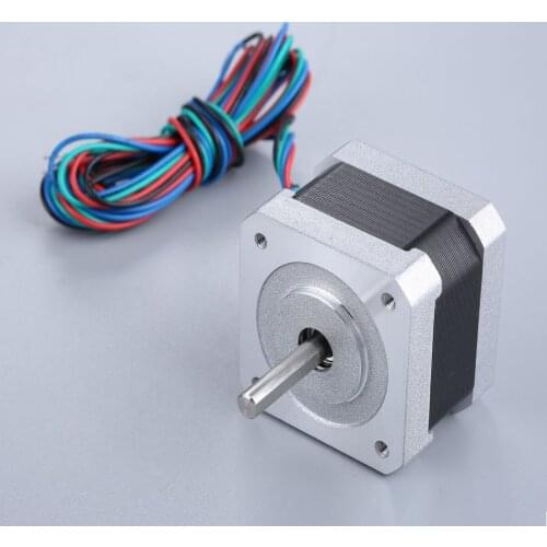 Nema 17 Hybird Stepper Motor 1.8 Degree 2 Phase 2200g.cm 1.33A Stepper Motor 4 Leads Stepper Motor 34mm For CNC 3D Printers