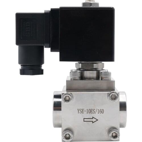 304 Stainless Steel High Pressure Car Wash Solenoid Valve,0~300 Bar Normally closed or Normally open 1/4"-1" AC DC 12V 24V 220V