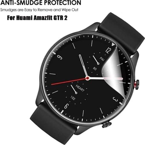 TPU Hydrogel Film For Xiaomi Huami AMAZFIT GTR 2 GTR2 Smart Watch Full Screen Protector on Amazfit GTR 2 HD Clear Film Not Glass