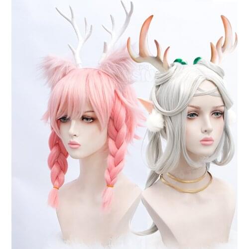 HSIU Brand Game King of Glory cosplay LOL Game skin yao cosplay wig Fiber synthetic Hair (excluding hair accessories)