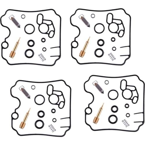 4 Sets Motorcycle Carburetor Repair Floating Needle Mixture Kit fit for Yamaha TDM TRX XTZ YZF Ducati Monster Supersport 600 750