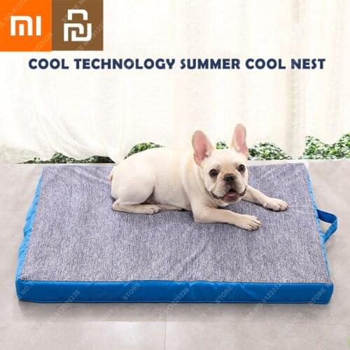 Xiaomi Cold Sensation Technology Pet Summer Cool Nest Blanket For Cats And Dogs Cooling Soft Nest Cool Breathable Sleeping Mat