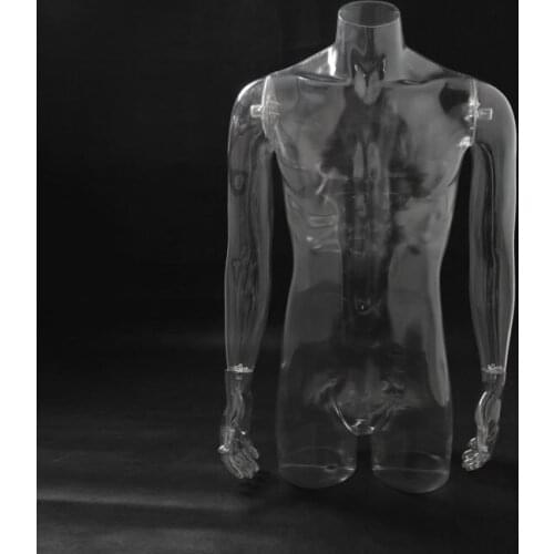 Fashion Style New High Quality Upper Body Mannequin Male Half Body Mannequin Hot Sale