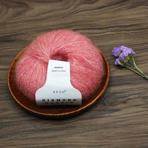 25g/Ball Mohair Cashmere Knitted Wholesale Sweater FLUFFY Knitting Crochet Lot 1ply Thread Yarn Soft Shawl Wool Baby