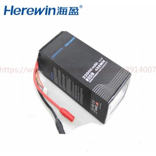 Original Herewin 6S 22000mah Battery 22.2v 20C shaft battery Agricultural plant protection UAV battery