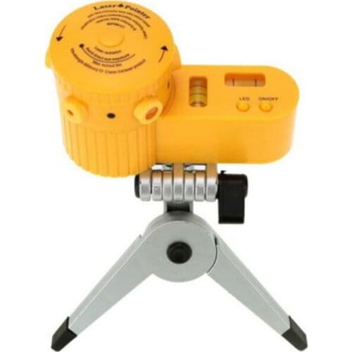 Plastic Multifunction cross Line Tool Device LED Laser Level Vertical Horizontal LV60 equipment measuring With Tripod 31% off