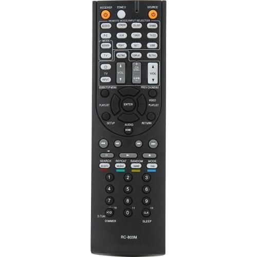 RC-803M Remote Control Replacement Fits for ONKYO AV Receiver TX-NR609 TX-NR609B HT-S7409 HT-S8