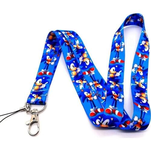 NEW Sonic Lanayrd Lanyard Neck Strap Lanyard Mobile Phone Key Chain ID Badge XL4