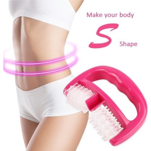 Fat Burner Roller Massage Thin Leg Abdomen Neck Buttocks Anti Cellulite Face Lift Slimer Roller Health Care Body Slimming