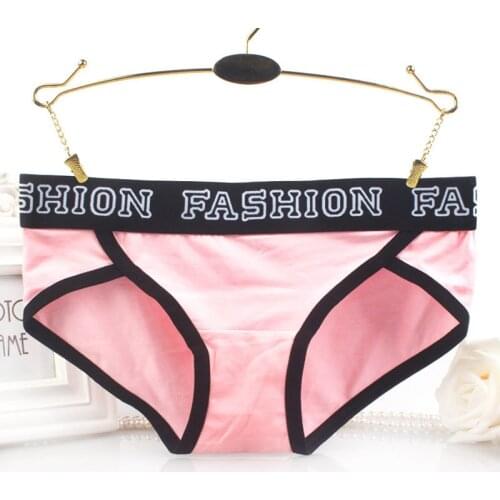 Womens Cotton Panties Letter Print Women Underwear Boxer Briefs Girls Cotton Panty XXL XXXL Plus Big Size Panties Boyshort