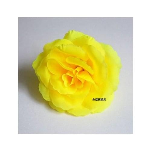 05 Home &wedding decoration artificial flowers 8CM Silk Flower Wedding flower decoration rose rose flower silk flower DIY
