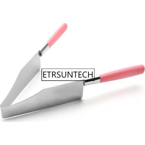 50pcs Cake Slicer Server Stainless Steel Cake Cutter Slicer Tool Bread Butter Baking Pie Bake Tools Slicer Cutter