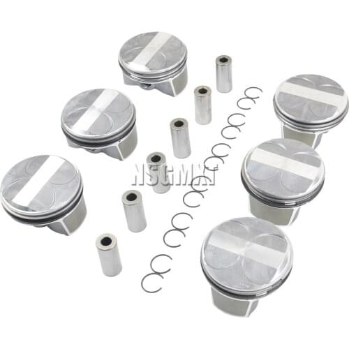 AP02 Pistons & Rings Set A 272 030 10 18 for Mercedes-Benz W203 CL203 S203 W204 S204 S212