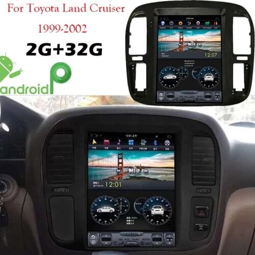 Car GPS Navigation Android System 12.1 Inch Car Player Bluetooth Usb Car Navigation For Toyota Land Cruiser 1998 Car Accessories