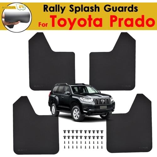 For Toyota Land Cruiser 80 100 200 Prado FZJ 90 LC90 120 FJ120 150 FJ150 Kluger Grande Mud Flaps Splash Guards Mudguards GX470