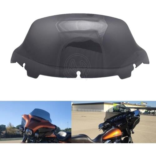Smoke 10.5'' Windshield Fairing Windscreen Cover For Harley Electra Street Glide Touring 2014-2020