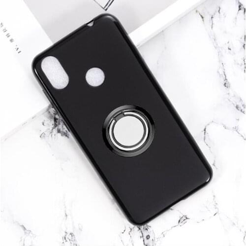 For Cubot P20 Back Ring Holder Bracket Phone Case Cover Phone TPU Soft Silicone Cases for Cubot P20