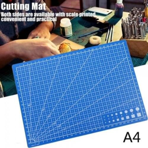 1Pcs A4 Double-sided Grid Lines Cutting Board Mat DIY Self-healing Cutting Pad Manual DIY Tool