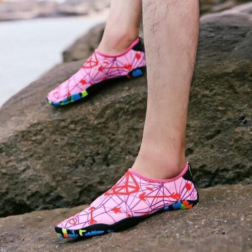 Unisex Outdoor Breathable Upstream Beach Shoes Men Women Aqua Shoes Sneakers Quick Dry Swimming Footwear 5z