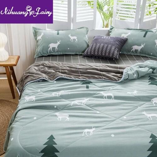 Air-conditioning quilt cool in summer quilt double thin quilt in summer single student spring and autumn summer child quilt