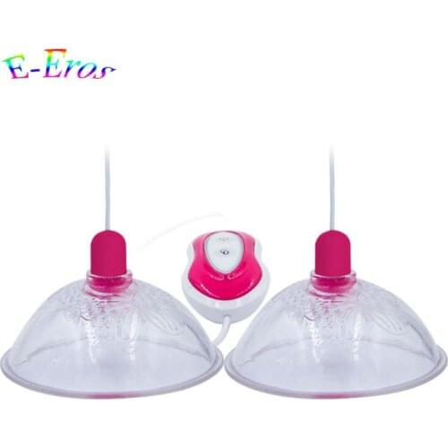 Multi Speed Vibrating Nipple Vibrator Breast Stimulators Sex Toys for Woman Breast Enlargement Pump Adult Sex Products