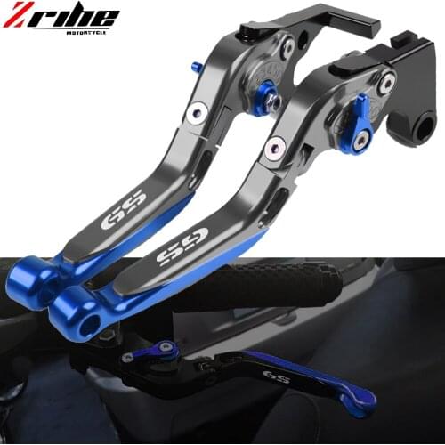 NEW CNC Handle Motorcycle Accessories For BMW R1250GS R 1250 GS Adventure 2018 2019 Adjustable Brake Clutch Levers LOGO R1250GS