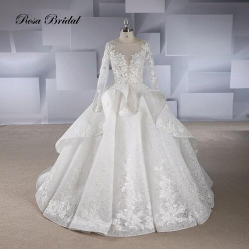 ROSA BRIDAL Women's Puffy Dresses