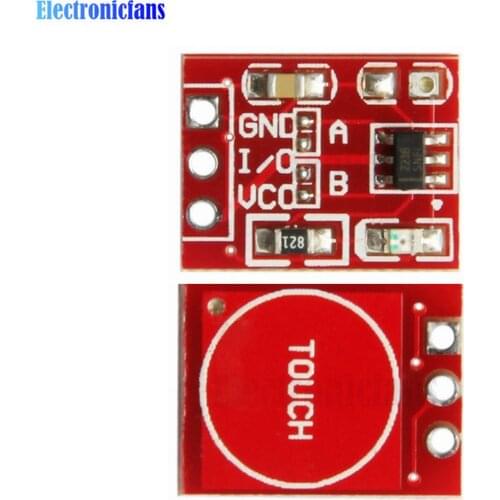 5Pcs/Lot TTP223 Touch Key Switch Module Touching Button Self-Locking/No-Locking Capacitive Switches Single Channel Button