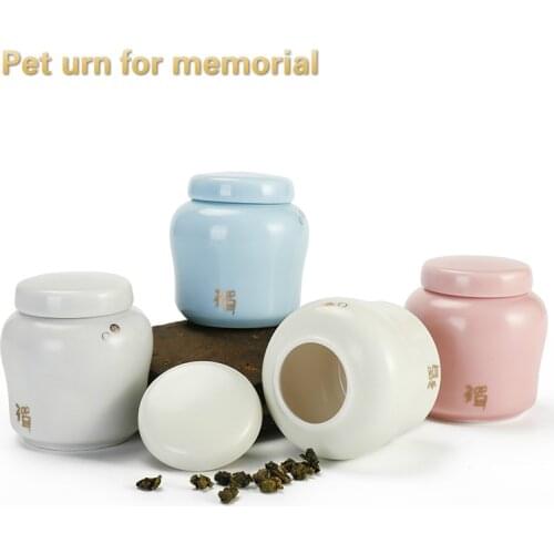 Pet urn Funeral Urn Cremation Urns For Small Pet cat dog for Burial Urns At Home Or In Niche At Columbarium