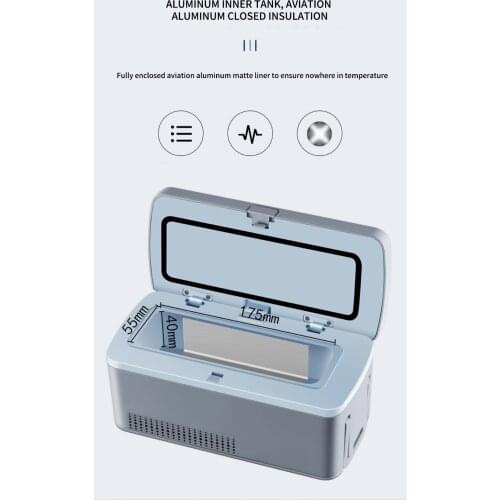 German insulin refrigerated box portable small mini household refrigeration cup car portable rechargeable small refrigerator