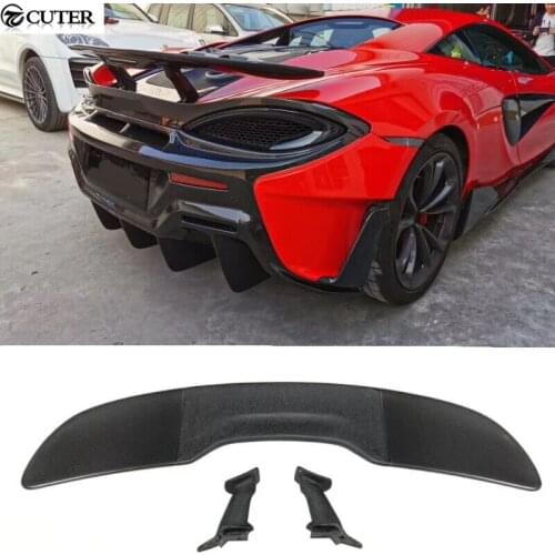 540C 570S 570GT Carbon fiber rear spoiler wings for McLaren 540C 570S 570GT 600LT style